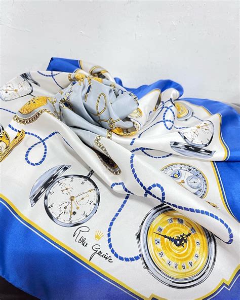 rolex silk scarves